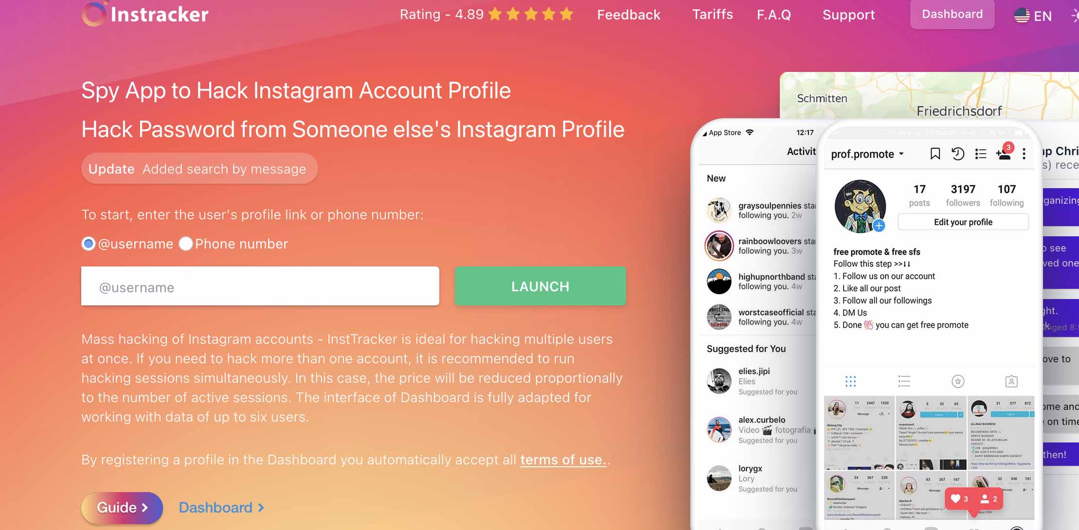 InsTracker आपको यह पता लगाने में मदद करता है कि Instagram पर किसी व्यक्ति को कौन पसंद करता है